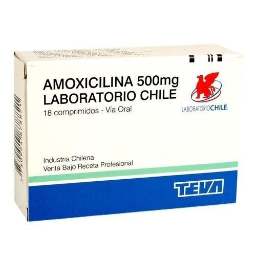 Amoxicilina 500 mg Teva | 18 Comprimidos
