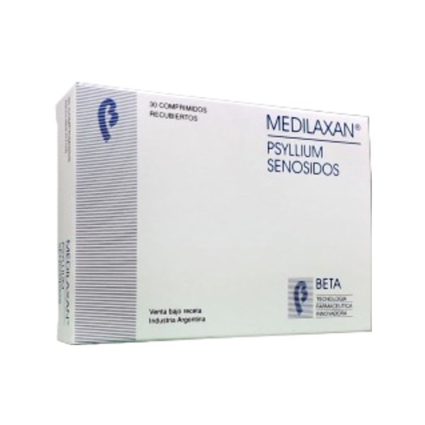 Beta Medilaxan Psyllium + Asoc x 30 Comp Recubiertos