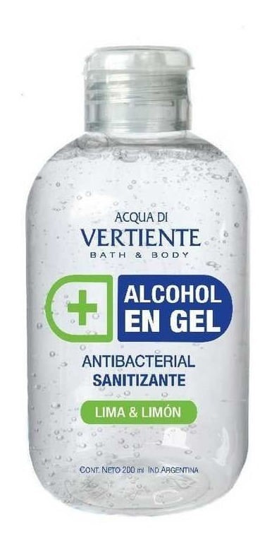 Vertiente Alcohol en Gel Lima Limón 200 ml #1