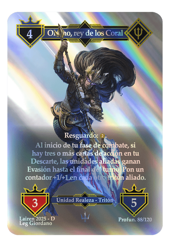 088 Okuno, Rey De Los Coral Metal - Coste 4