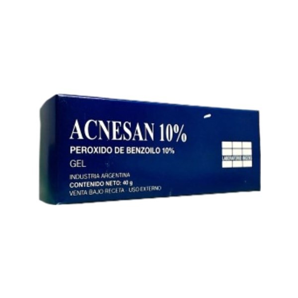 Fortbenton Acnesan 10% Peróxido de Benzoilo 10% Gel x 40 g #1