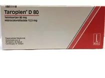 Taroplen D 80 Mg | 28 comprimidos | Telmisartán + Hidroclorotiazida #1
