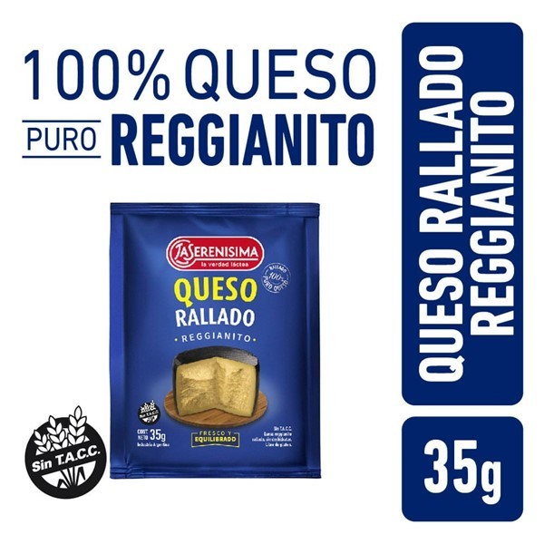 Queso Rallado La Serenisima 35gr