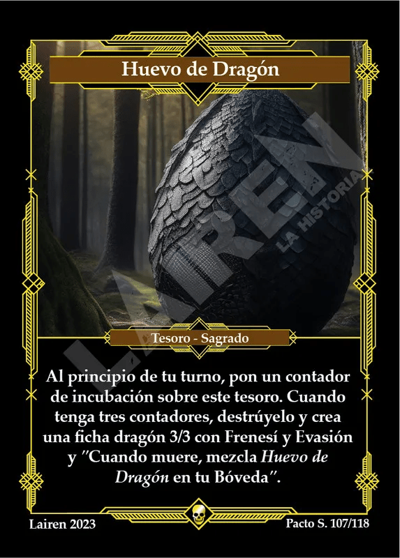 107 Huevo De Dragon 1ra Edicion