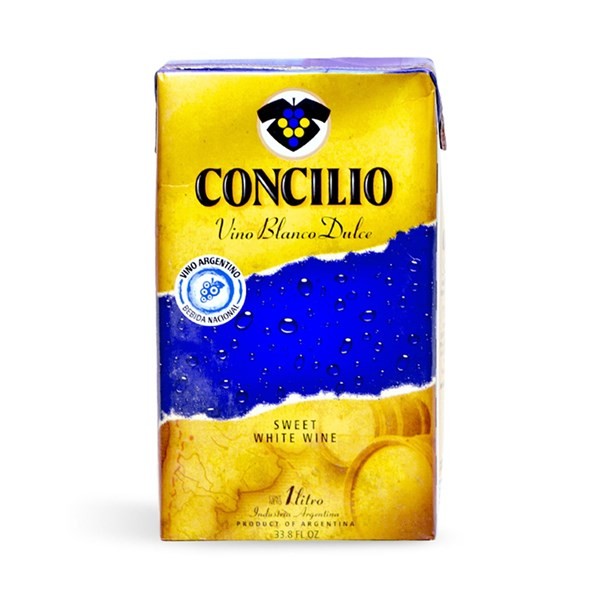 Vino Blanco Dulce Concilio Brick 1 lt. #1