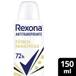 Rexona Antitranspirante Para Mujer Futbol Fanatica 90 gr #1