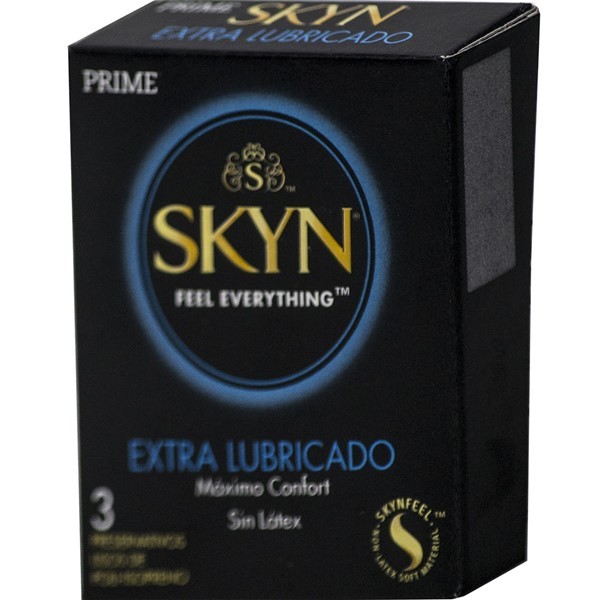 Prime Preservativo Skyn Extra Lubricado (3 Unidades) #1