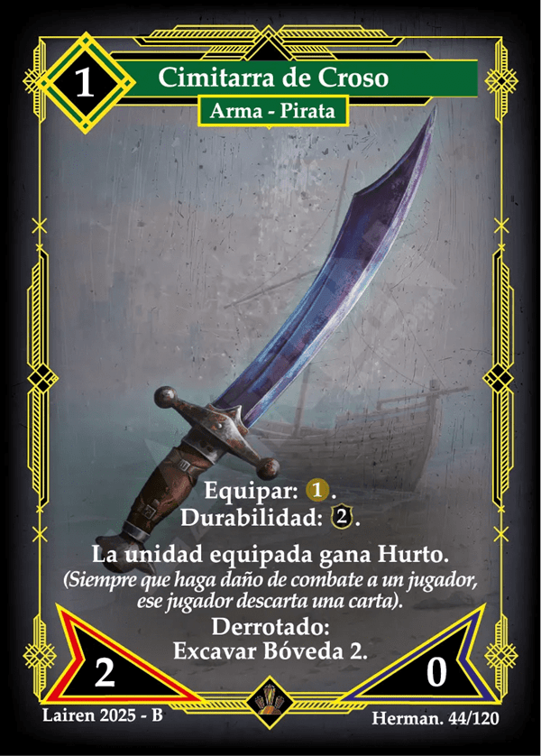 044 Cimitarra De Croso - Coste 1