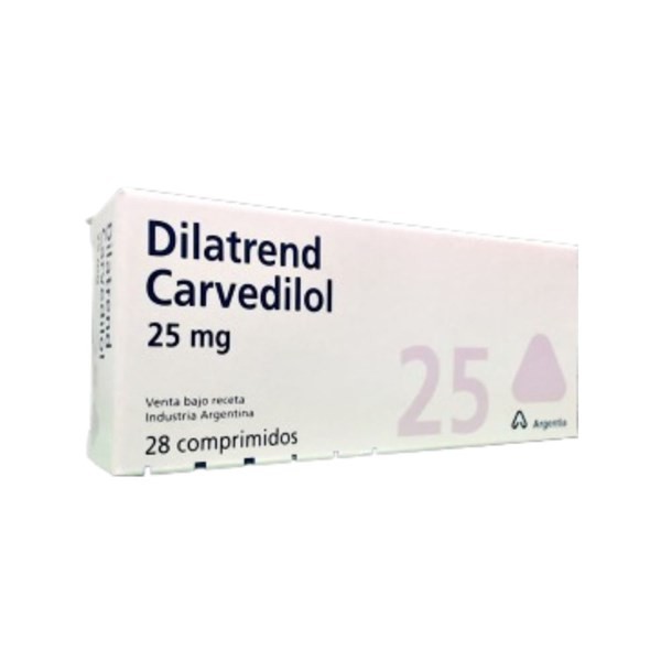 Siegfried Dilatrend Carvedilol 25 Mg 28 x Comp Ranurados #1