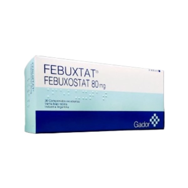 Gador Febuxtat Febuxostat 80 Mg x 30 Comp Ranurados #1