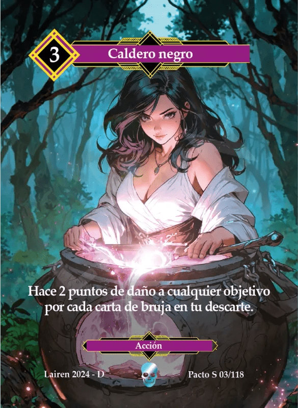 Caldero Negro - Foil Precon - Coste 3 #1