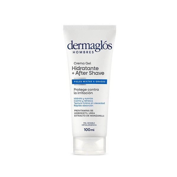 Crema Facial Dermaglós Hombres Hidratante After Shave x 100 ml