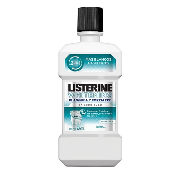 Listerine Whitening Blanquea Y Fortalece 236 Ml alt
