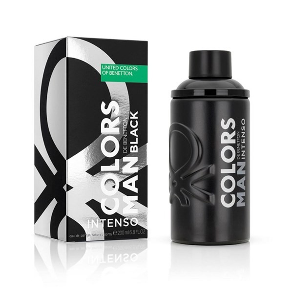 Benetton Colors Black Intense Man Edt Presentación 200 ml alt