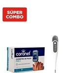 Combo Farmacity Termómetro Digital Con Memoria + Oxímetro de Pulso Coronet Pod-2 #1