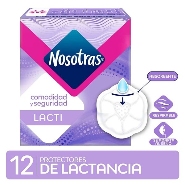 Protector Lactancia Nosotras Lacti 12U #1