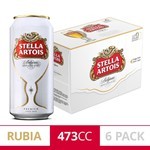 Cerveza Stella Artois 473cc Six Pack #1