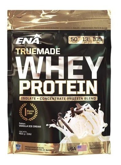 Ena Suplemento Deportivo Whey Protein Vanilla Ice Cream 453 gr #1