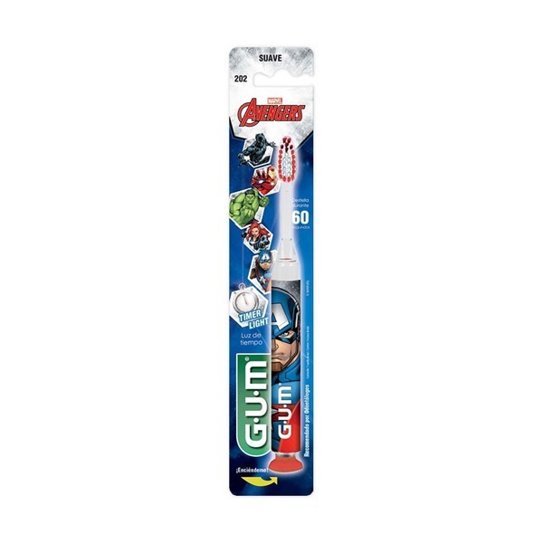 Gum Cepillo Dental Suave Avengers (Con Timer Luz) #1