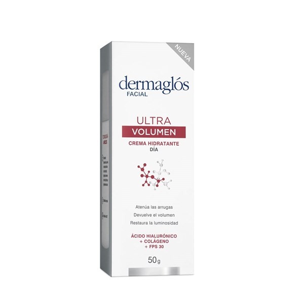 Crema Facial Dermaglós Ultra Volumen Día x 50 g alt
