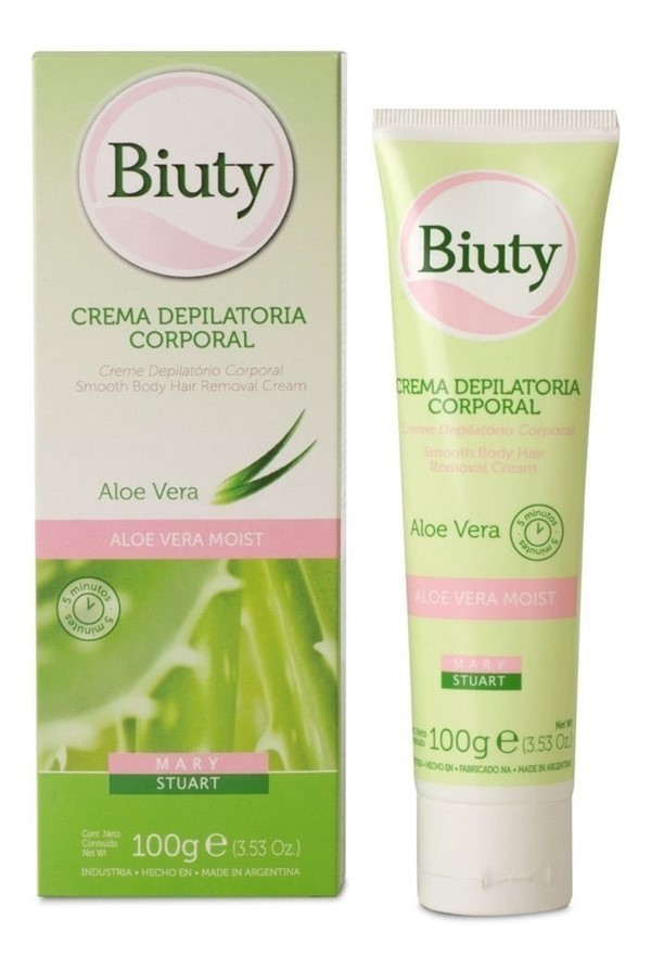 Biuty Crema Depilatoria Con Aloe Vera 100 gr