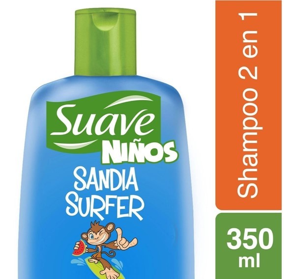 Suave Shampoo 2 en 1 Para Niños Sandia Surfer 350 ml alt