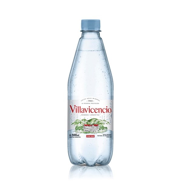 Agua Villavicencio Con Gas 500 cc #1