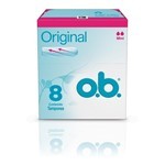 Ob Tampones Originales Canal Curvo Mini (8 Unidades) #1