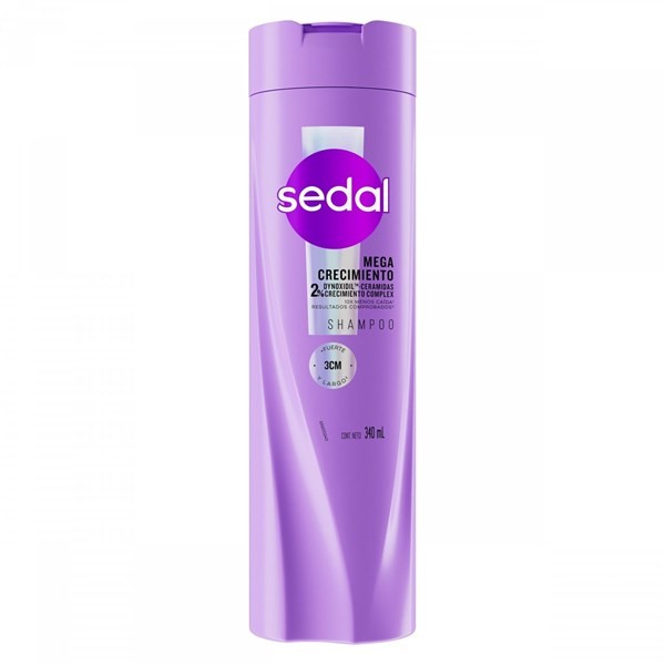 Sedal Shampoo Mega Crecimiento 340 ml #1