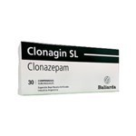Baliarda Clonagin Sl 0,25 Mg Clonazepam x 30 Comp Sublinguales #1