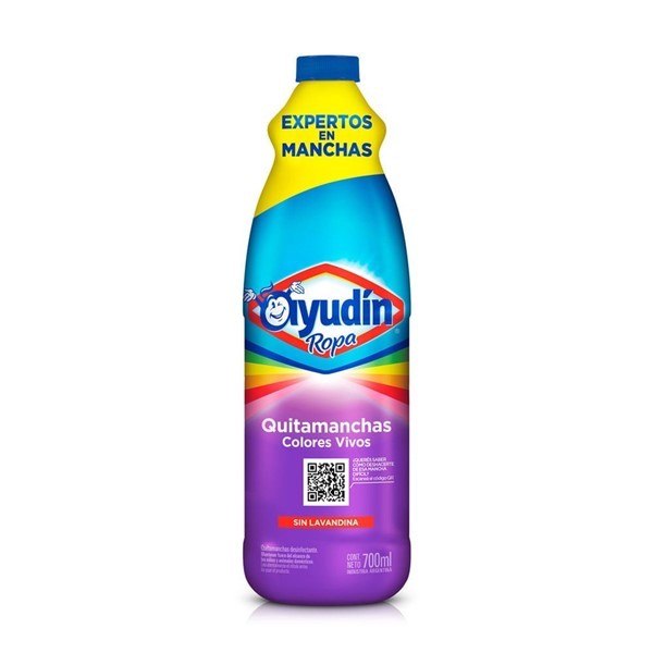 Ayudin Quitamanchas Ayudín Colores Vivos 700 Ml alt