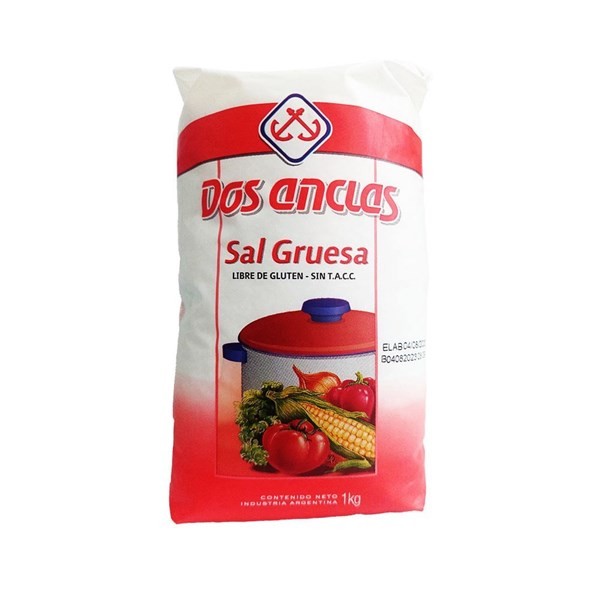 Sal Gruesa Dos Anclas 1 kg