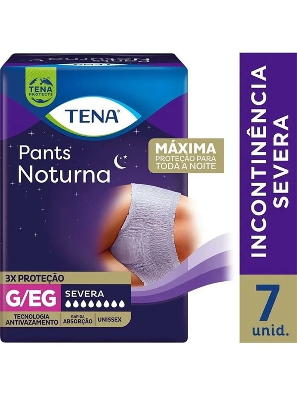 Tena Ropa Interior Pants Nocturno Talle G | 7 Unidades