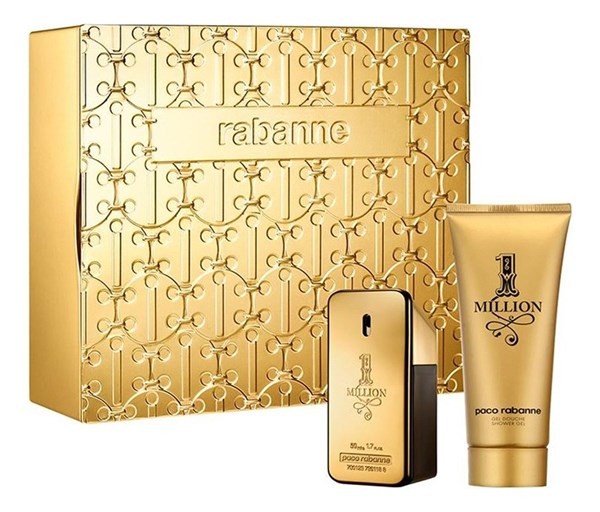 Estuche Paco Rabanne One Million  Perfume De Hombre | 50 ml + Shower Gel | 100 ml #1