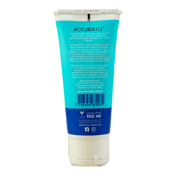 Crema Reparadora Accurato Manos Y Pies 100 ml alt