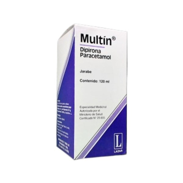 Lazar Multin Paracetamol + Dipirona Jarabe x 120 ml #1