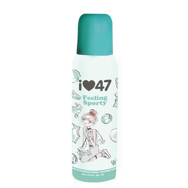 Antitranspirante 47 Street Feeling Sporty x 140 ml
