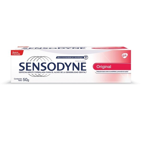 Sensodyne Crema Dental Original Para Dientes Sensibles 50 gr alt