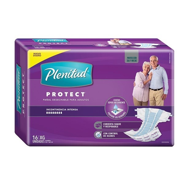 Pañal Adultos Plenitud Protect XG x 16 unid alt