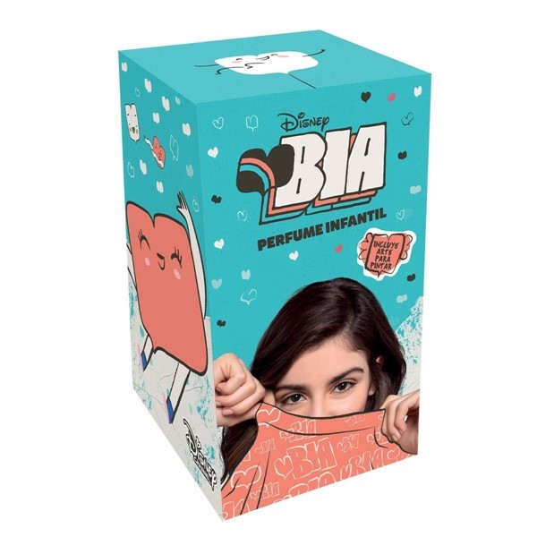 Disney Perfume Infantil 50 ml Estuche Desplegable Con Ilustraciones Para Pintar #1