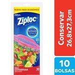 Bolsas Herméticas Ziploc Para Conservar Grande 10un #1