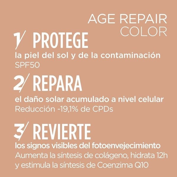 Isdin Fotoprotector Ultra Age Repair Color Water 50 + 50 ml alt