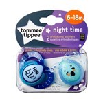 Tommee Tippee Chupete 618 -meses Tt Night Time 2Pk Nene #1