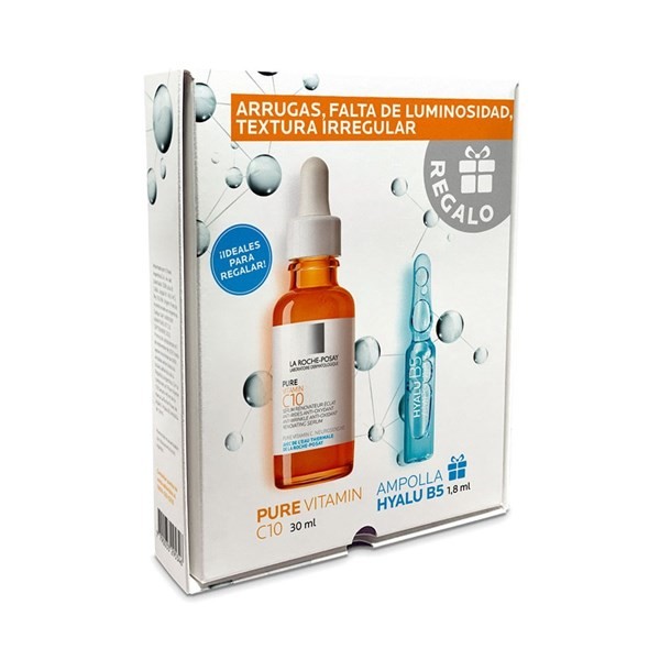 Estuche La Roche-Posay Pure Vitamin C10 + Hyalu Sérum B5 x 10 ml de Regalo #1