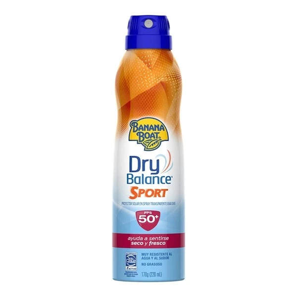 Banana Boat Protector Solar Dry Balance Sport Spray Fps 50 - 170 Ml