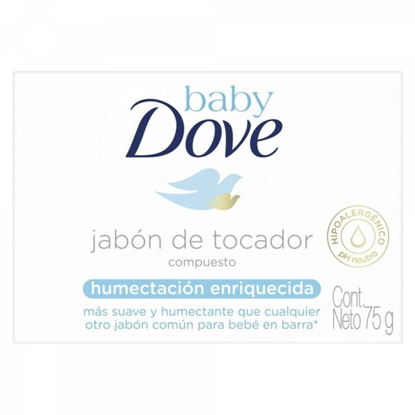 JABÓN DOVE BABY HUMECTACIÓN ENRIQUECIDA X 75 g alt