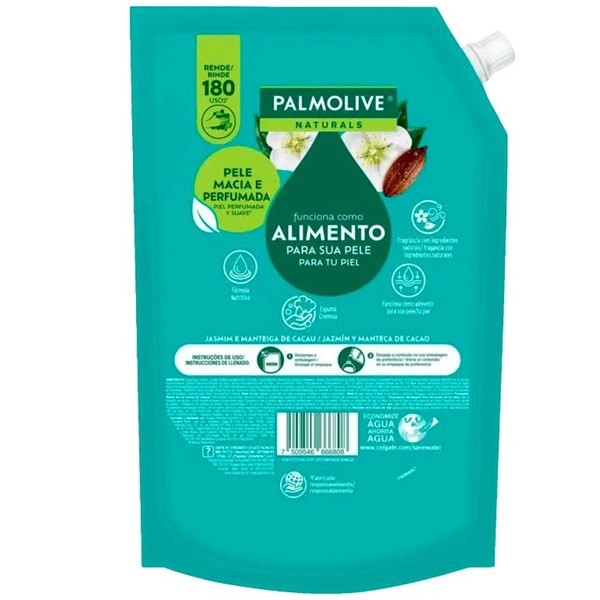 Jabón Líquido Palmolive Naturals Jazmín Y Cacao | 900 ml #1