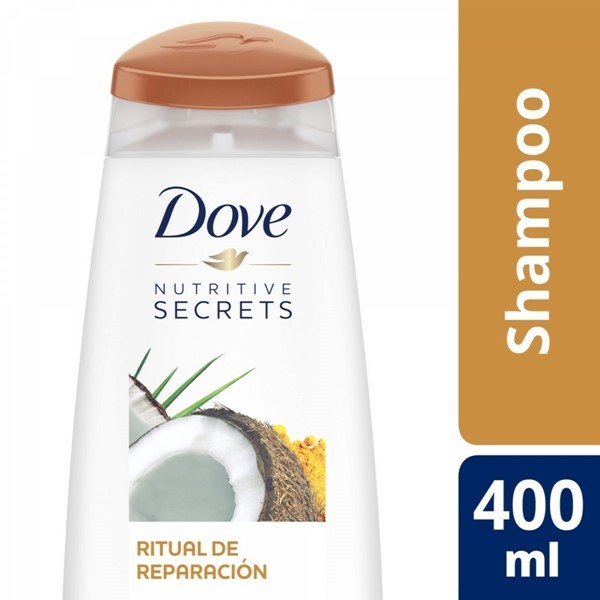 Dove Shampoo Ritual de Reparación Coco Y Cúrcuma 400 ml #1