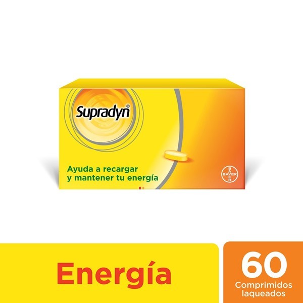 Supradyn Suplemento Dietario Laqueado x 60 comprimidos alt
