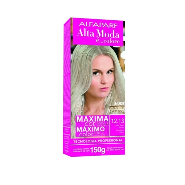 Alfaparf Alta Moda Kit de Coloración  12.13 Rubio Beige Platino